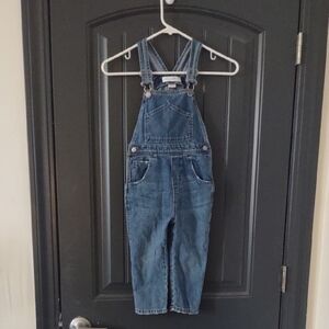 Zara Classic Blue Denim Overalls